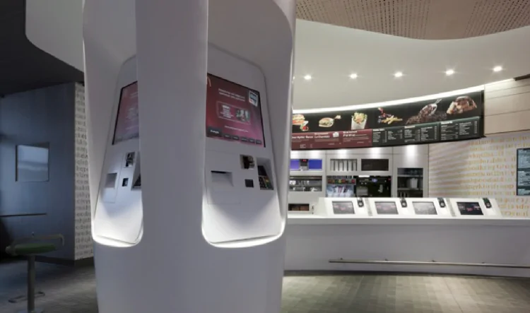 Digitalisation du Point de Vente: Borne Digitale Mcdonald’s