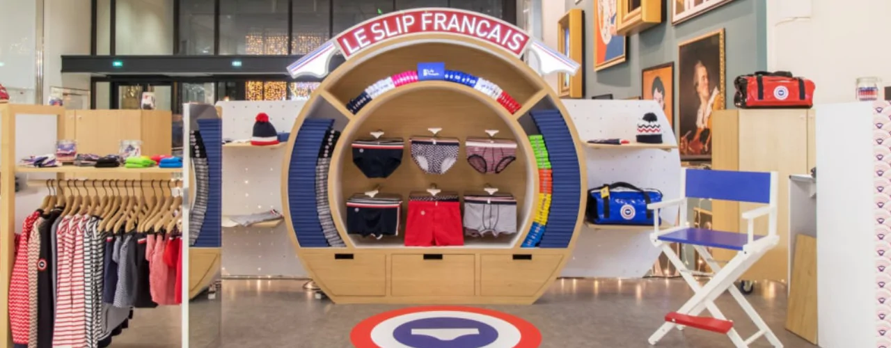 Agencement d’un Point de Vente Le Slip Français