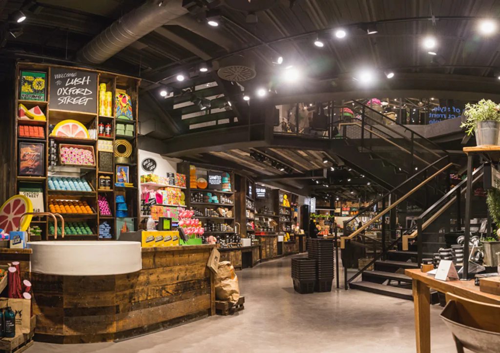 Lush: Design Retail de la boutique à Londres